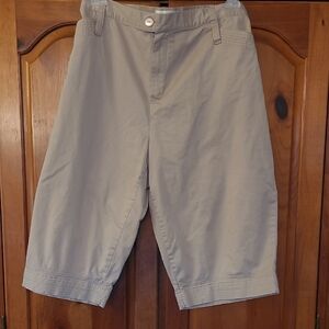 Christopher & Banks Women's Tan Cargo Shorts